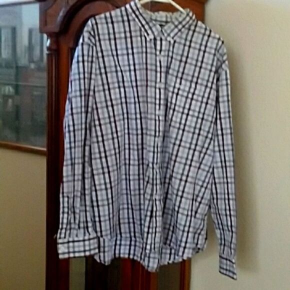 Dockers button down men's shirt size XXL, cotton blend - Picture 1 of 5